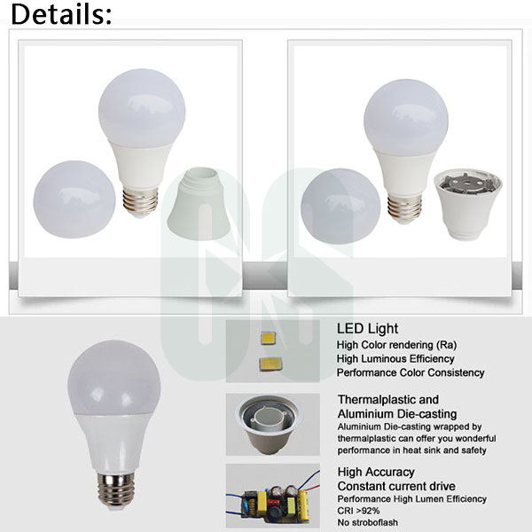 White Led SMD Bulbs Low Voltage Led Bulbs For Solar Energy Lighting