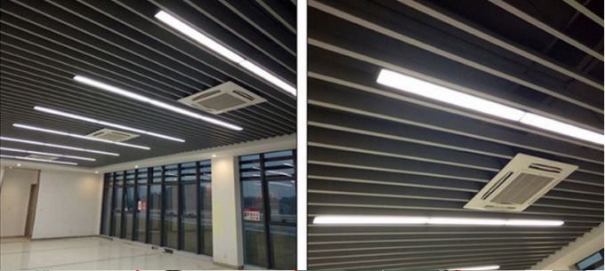 Mordern Hanging Suspended Linear LED Lighting , LED Office Light