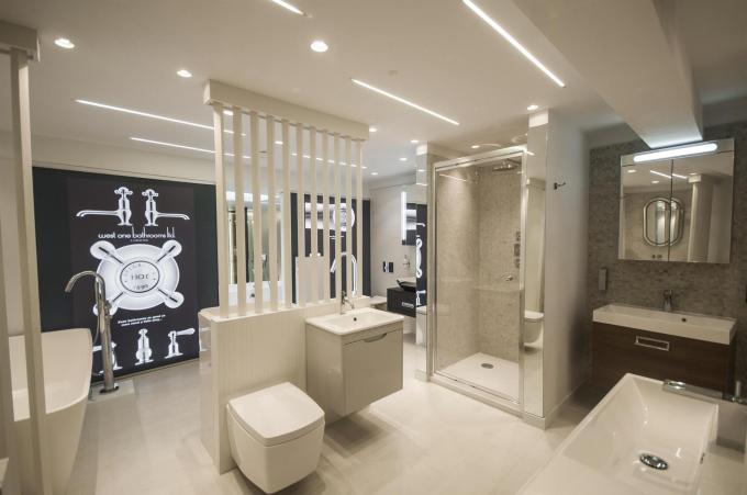 Mordern Hanging Suspended Linear LED Lighting , LED Office Light