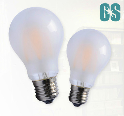 China 360 Degree Frosted Milky Cover LED Filament Bulb E27 B22 A60 G45 Soft light for Coffee shop supplier