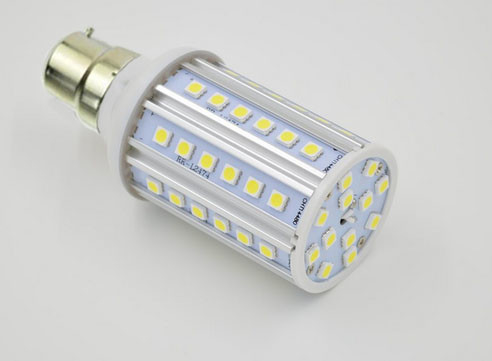 China 50 - 150W 85 - 265V AC Indoor LED Lights , 360 Degree B22 LED Corn Bulb supplier