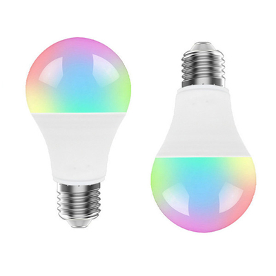 Multicolor ABS Smart WIFI RGB LED Bulb With Remote DC 6V 10W