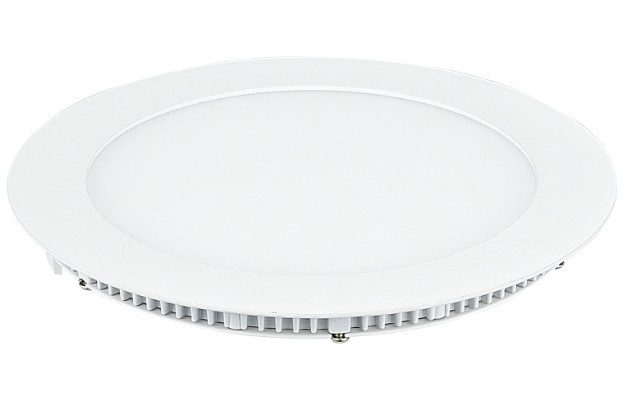 12W 6 Inch Ultra Panel Light SMD for Thin LED Recessed Round 2EY9IWHD