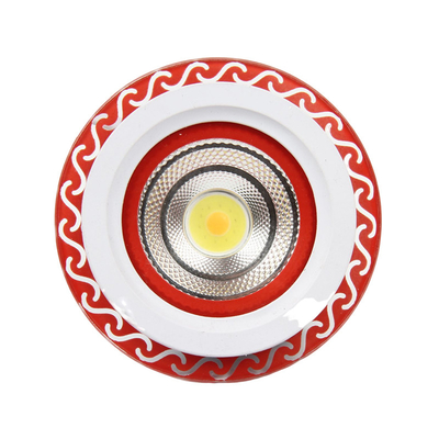 Coloful Glass 6W 9W Flat Panel LED Lights High Rendering SMD2835