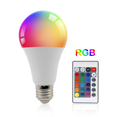 E27 E26 B22 9W Smart WIFI RGB LED Bulb Dimmable Aluminum Material