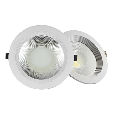 Round Waterproof Trimless Recessed LED Downlights Lightweight