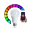 IP44 RGB E26 E27 LED Colour Changing Bulb 250 Degree Angle Lightweight