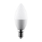 RoHS Aluminium Candle Indoor LED Light Bulbs flame retardant