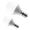 Anti Glare Indoor LED Energy Saving Light Bulbs Plastic Aluminum 3W 5W 7W