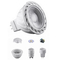 FCC 450 Lumen Indoor LED Light Bulbs Pure White Cover SMD 2835