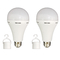 E27 Rechargeable Emergency LED Bulb Ultraportable Plastic Material