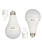 CCT 6000K-6500K Rechargeable Bulb 9 Watt , E27 B22 Emergency Bulb For Home