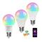Multicolor ABS Smart WIFI RGB LED Bulb With Remote DC 6V 10W