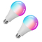 50/60HZ WIFI Controlled Led Light Bulb , Dimmable Smart Multicolor Light Bulb