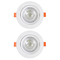 OEM SKD Indoor LED Recessed Downlight 3inch Rustproof Durable
